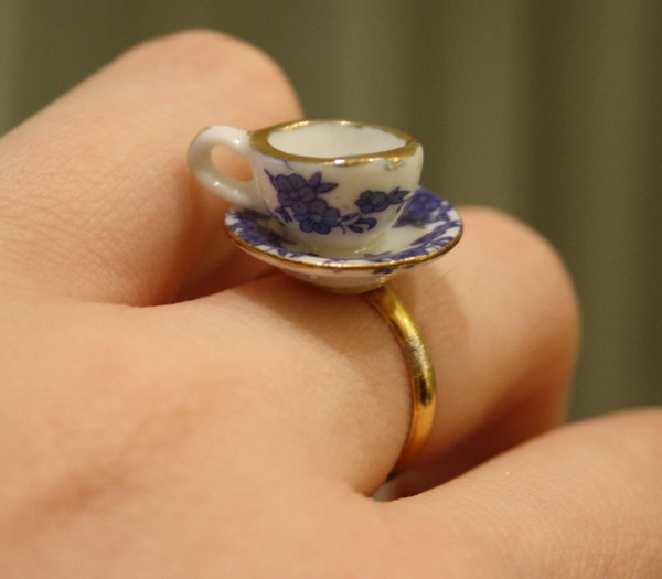 My Fashion Lust List Tea Cup Ring