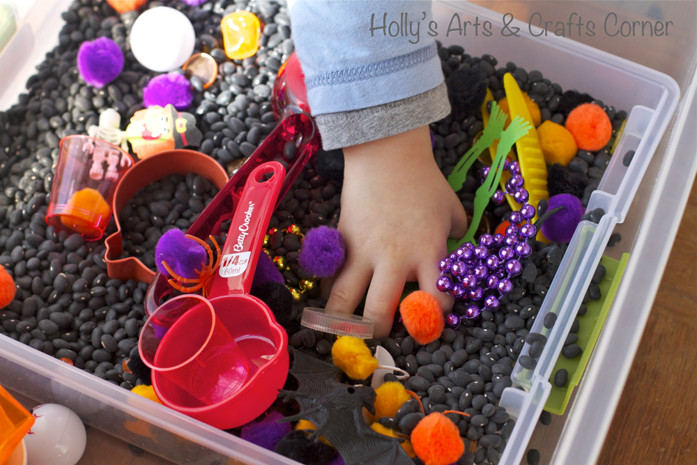 Holly's Arts and Crafts Corner Toddler Sensory Activity Halloween