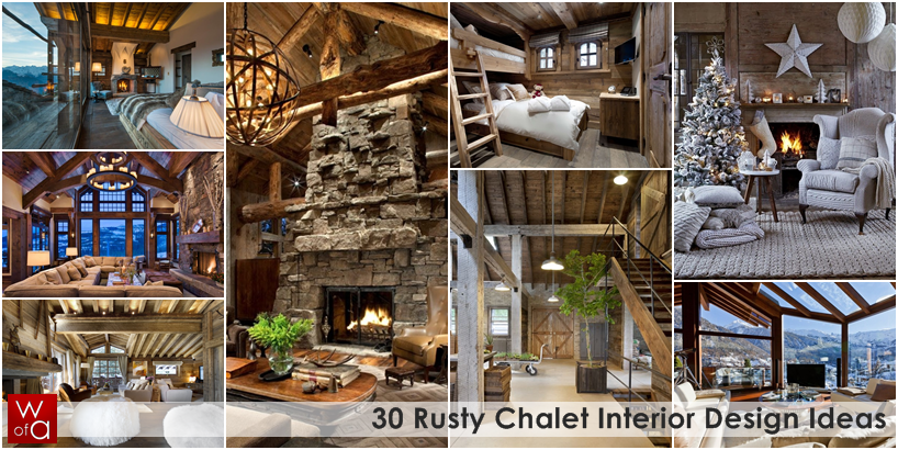 30 Rustic Chalet Interior Design Ideas 2016 Modernes Haus 2016