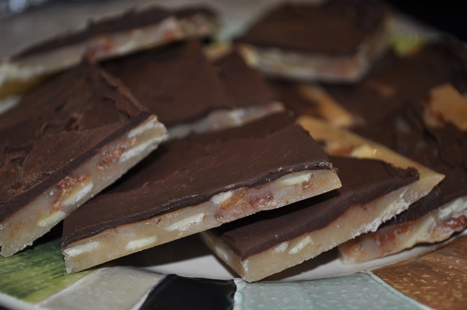 Beth's Favorite Recipes Chocolate Covered Bacon Toffee(aka Bacon Crack)