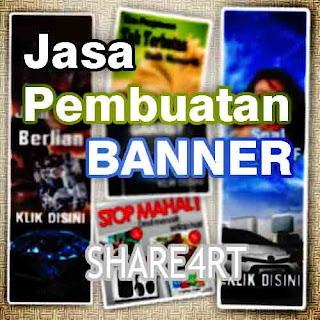 Jasa Pembuatan Banner From SHARE4RT Jasa Pembuatan Banner From SHARE4RT