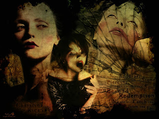 Christina Dark Gothic Wallpaper
