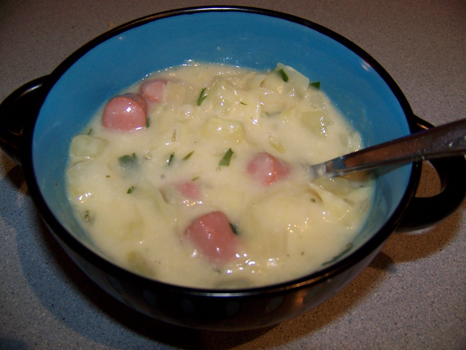 My favorite recipes german sausage chowder