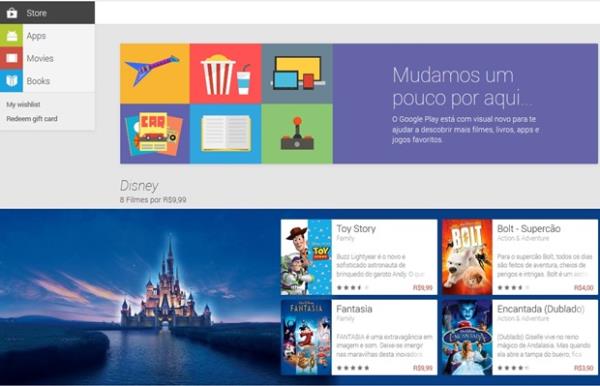 Novo Google Play