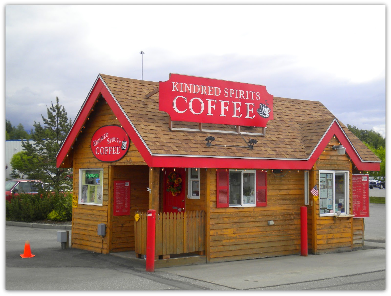 My sister and brotherinlaw really like Kindred Spirits Anchorage.