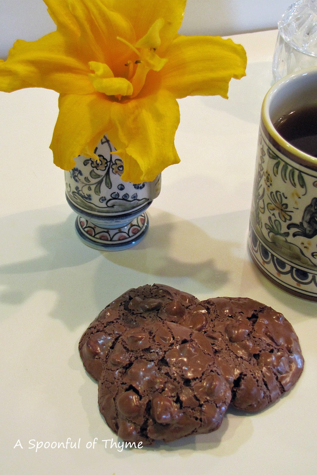 Chewy Chocolate Meringue Cookies...All Aboard!