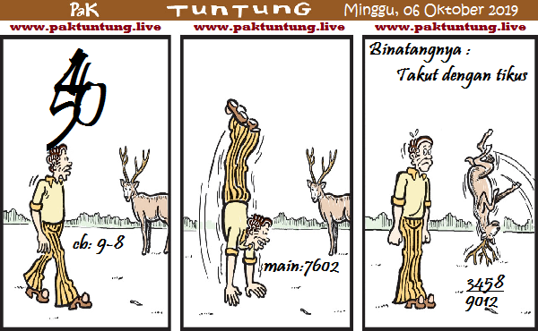 Gambar Kode Syair Pak Tuntung Minggu 06 Oktober 2019