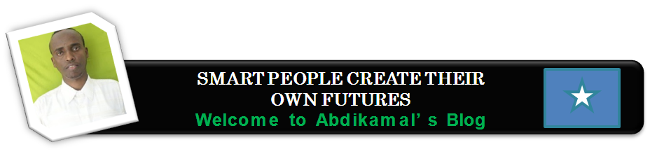 Welcome to Abdikamal's Blog