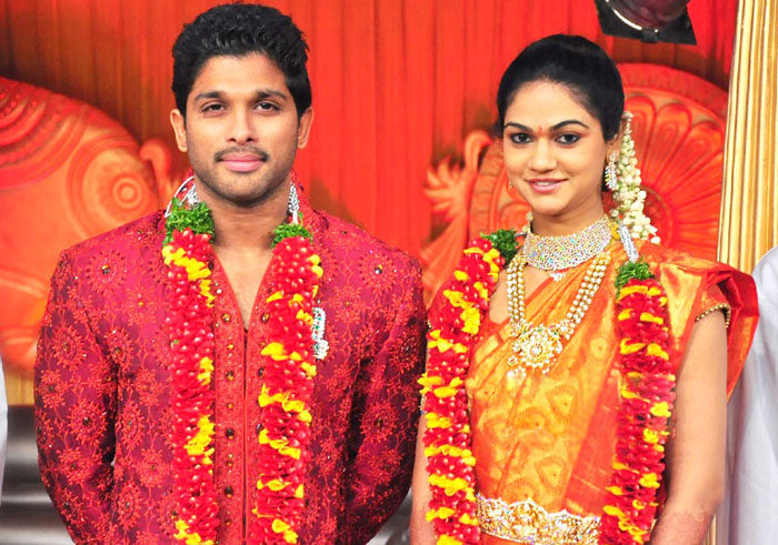 alluarjun marrige photos