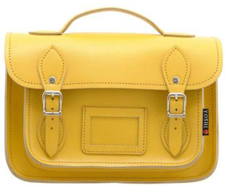Yoshi satchel bag mustard