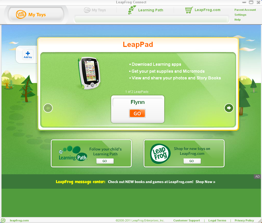 Leappad ultimate free code