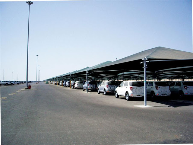 Manufacturers  And Suppliers: Car Park Shade In UAE