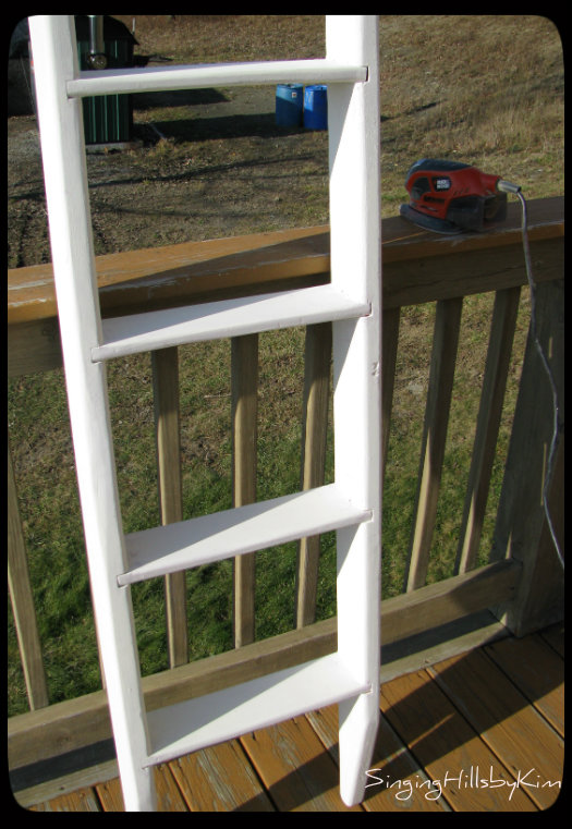 SingingHillsbyKim The "So Many Steps to Distressed" Ladder