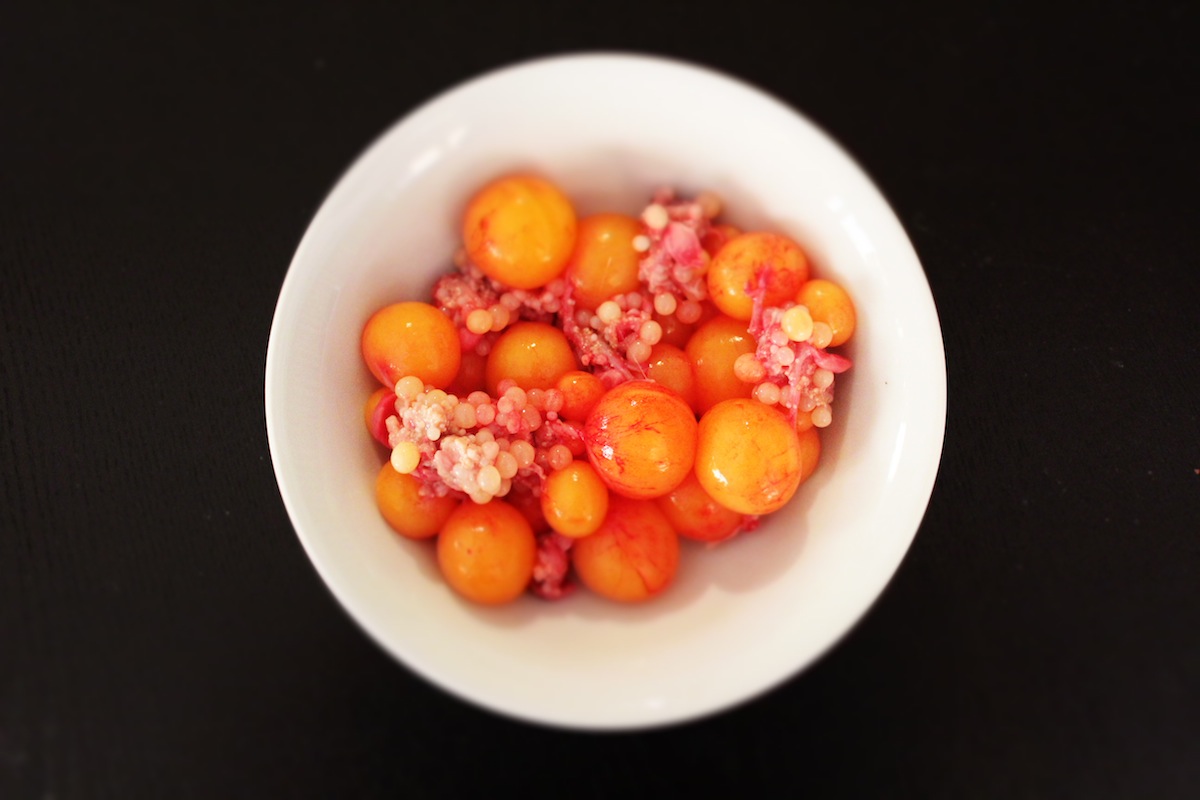 House Specialty Chicken Ovary Adobo Tangled Noodle