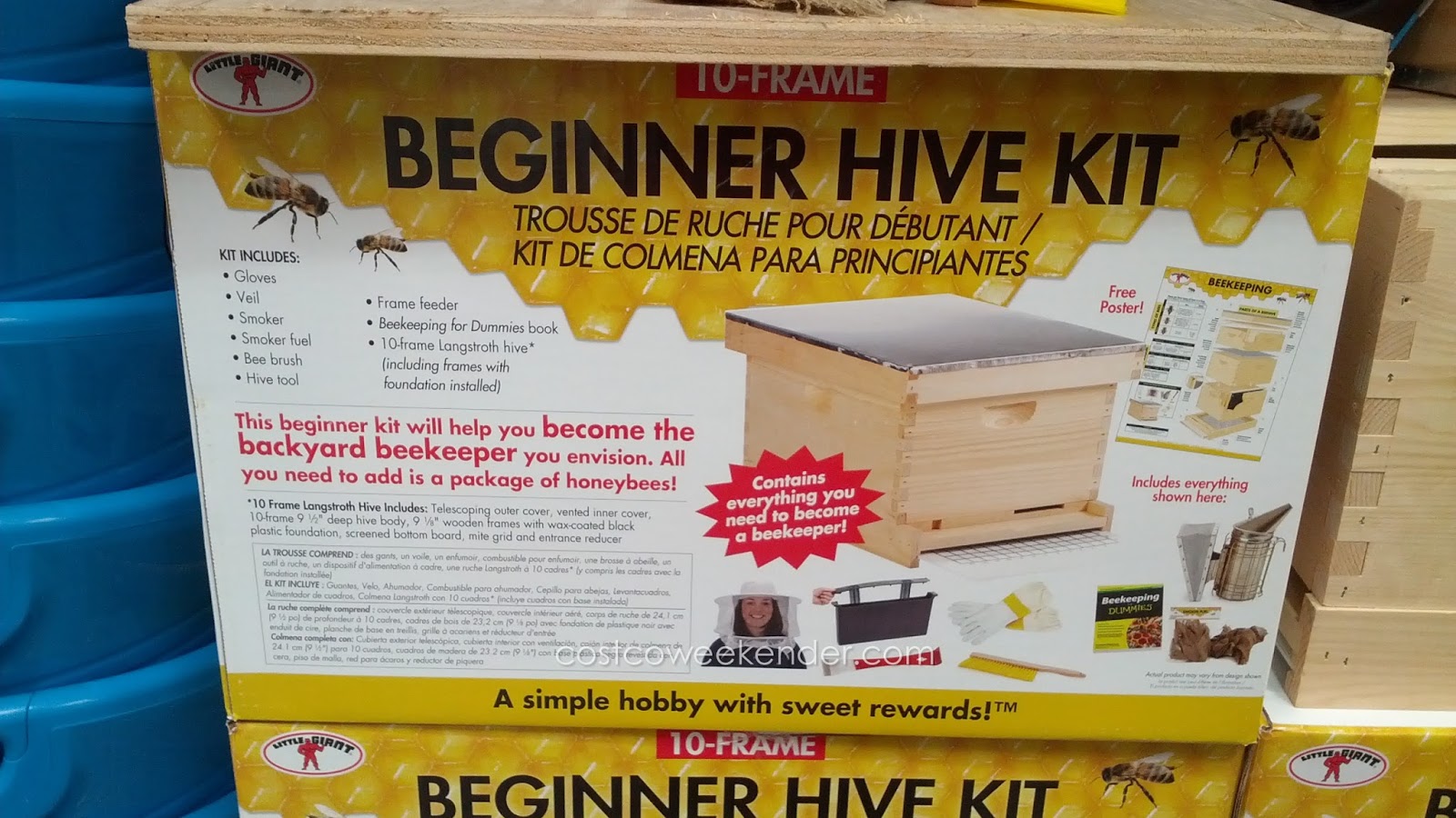 Little Giant 10 Frame Complete Hive HIVE10 for sale online