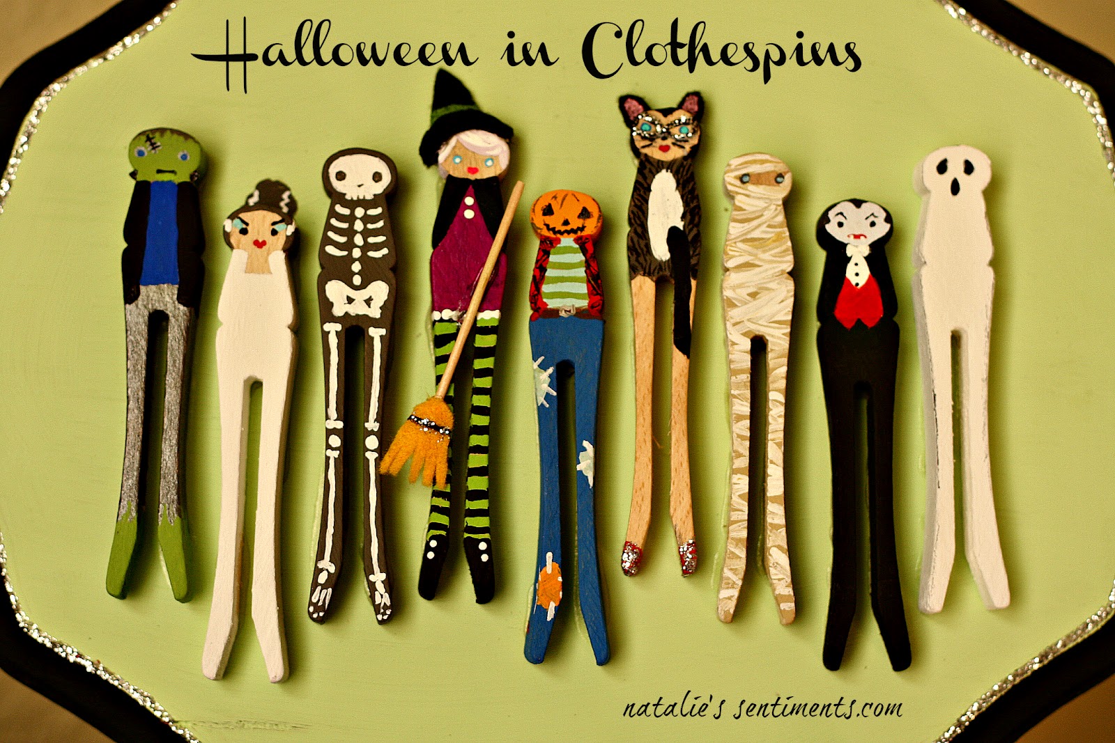 natalie's sentiments The most adorable Halloween craft in the history