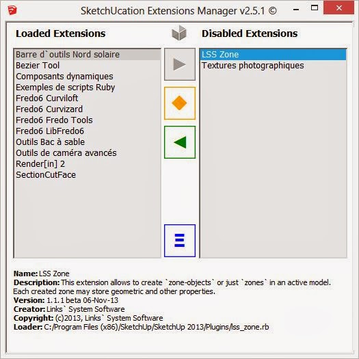 Formation SketchUp PARLER EN 3D Gérer les plugins SketchUp avec