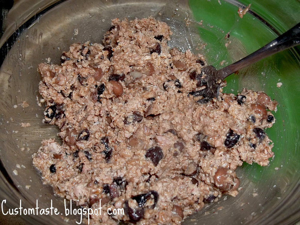 Custom Taste Baked Pork and Bean Cabbage Enchiladas