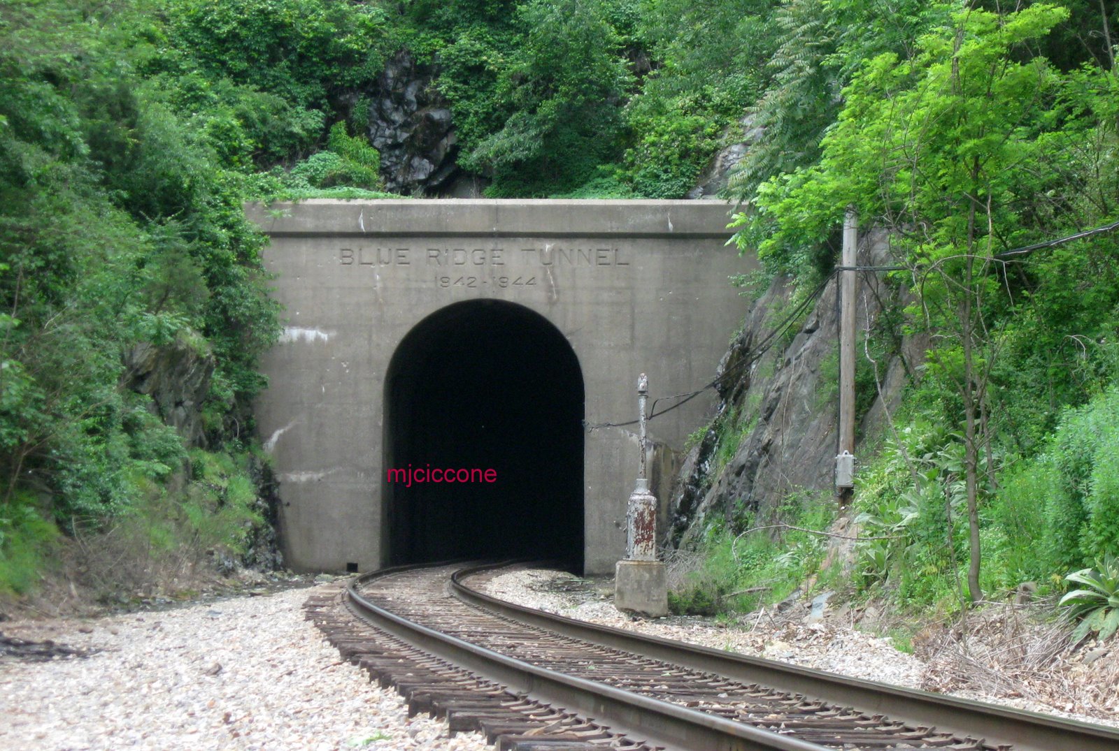 Take A Ride On A Lonely Road Claudius Crozet tunnels