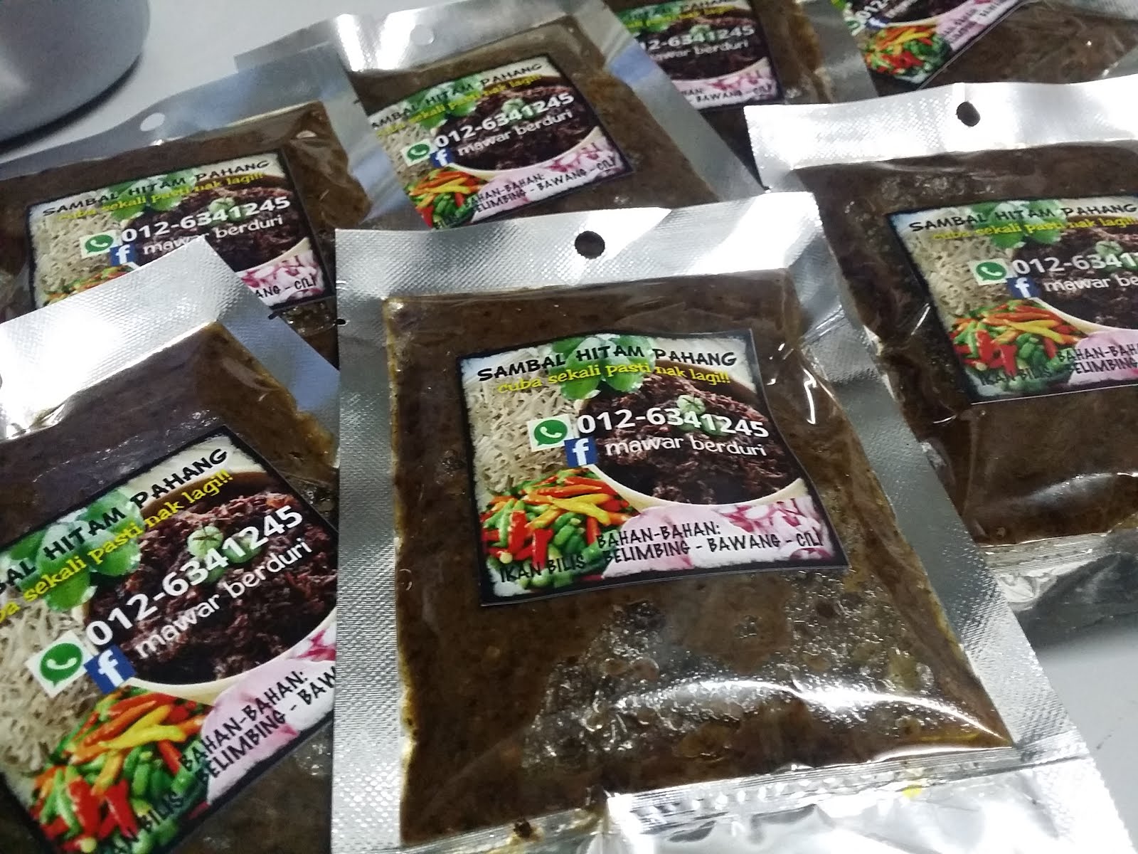 SAMBAL HITAM PAHANG RM10