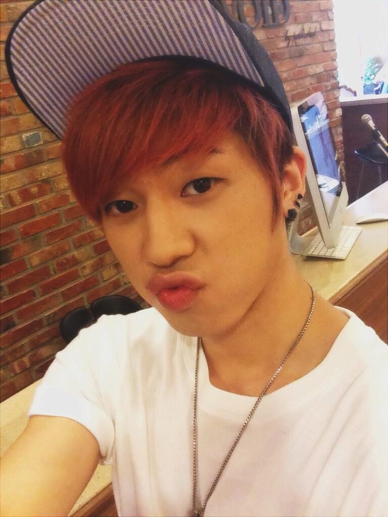 choi jonghyun red hair changjo selcas choi jonghyun red hair changjo selcas