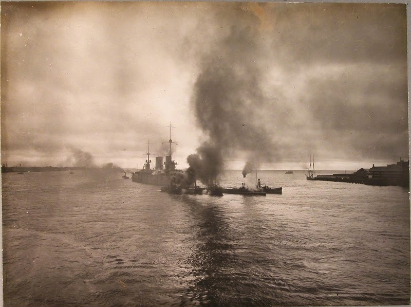 Pictures of Russian Battleship Gangut, 1911 vintage everyday
