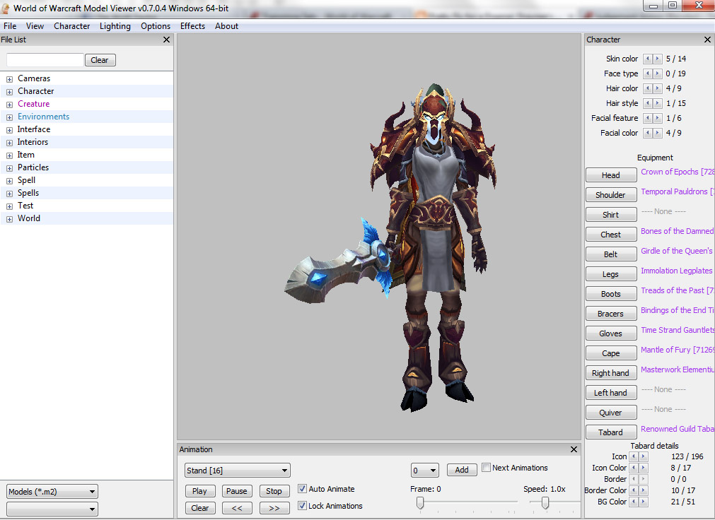 Wow Model Viewer Tips How To Scale Shoulders Pretty Fly For A