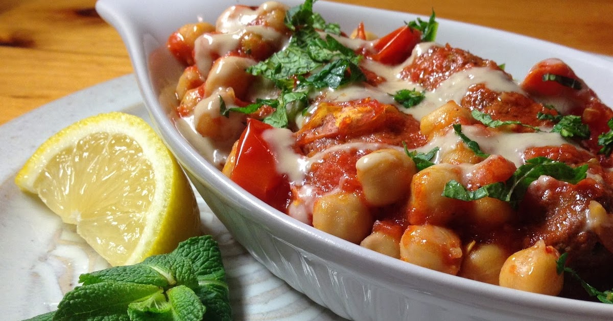 180 degrés Casserole épicée de kafta aux pois chiches