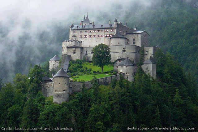HOHENWERFEN CASTLE, WERFEN, AUSTRIA HOHENWERFEN CASTLE, WERFEN, AUSTRIA