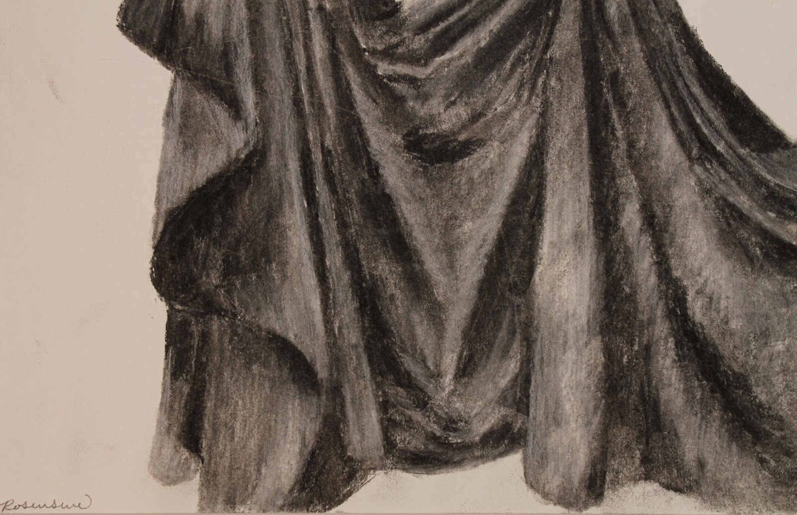 Malinda Rosenswie Fabric Drawings