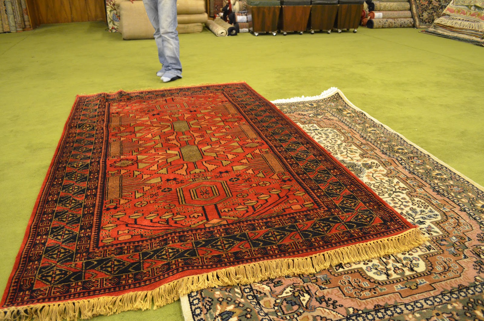 Ghazala's Meanderings Carpet weaving in Kashmir