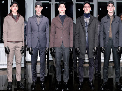 Otoño invierno 2012-13 de DKNY hombres
