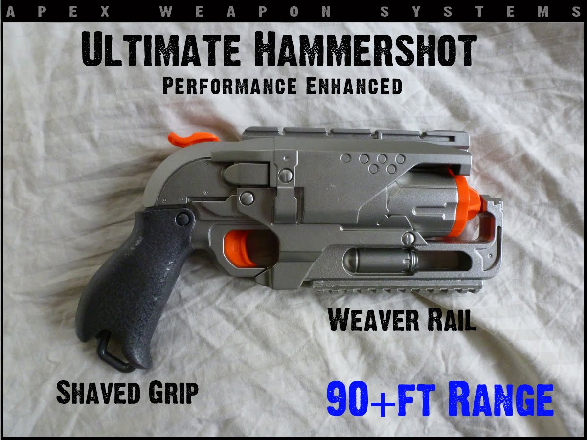 APEX TACTICAL SOLUTIONS NERF Hammershot Mods