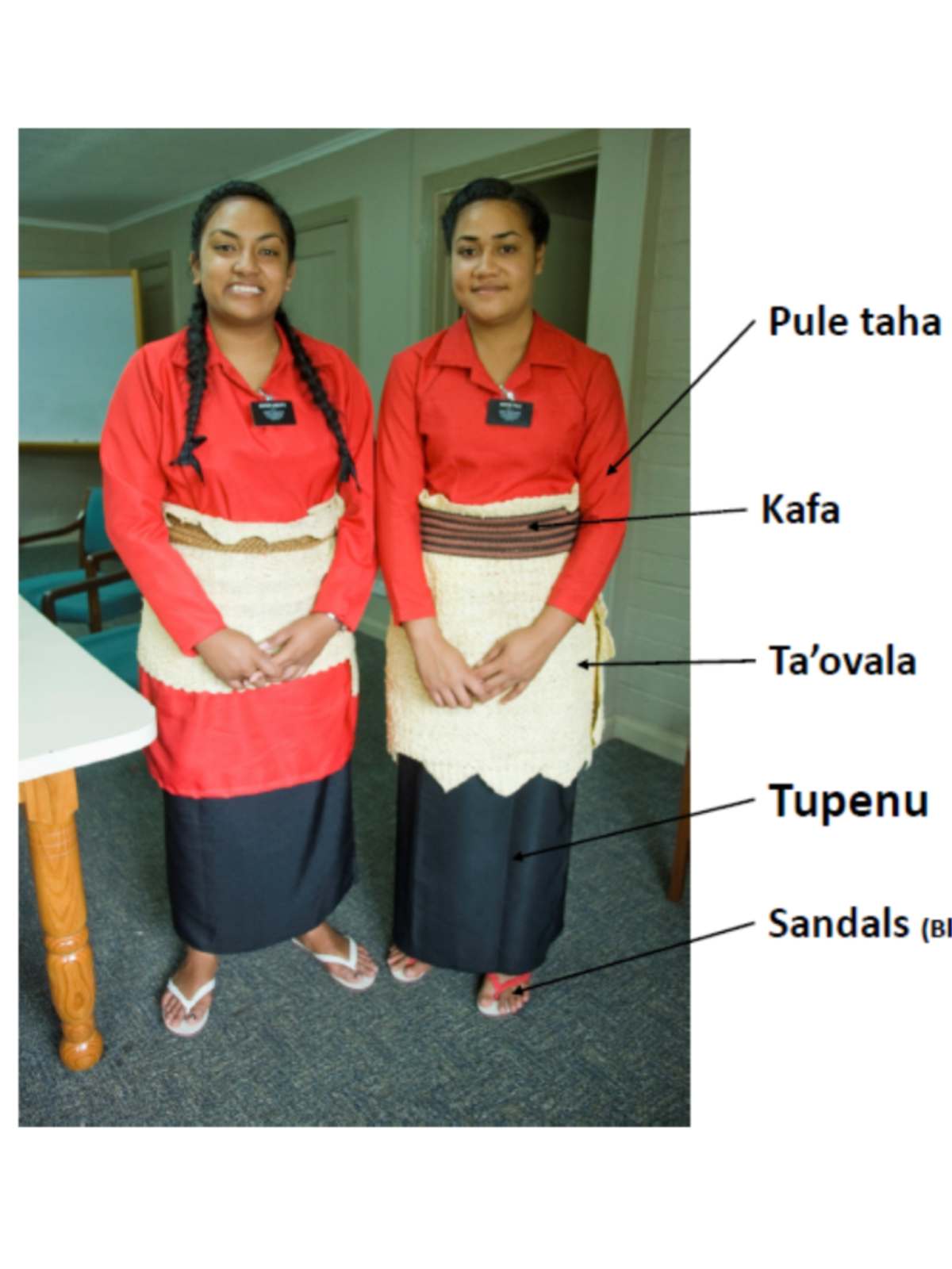 Tiffany in Tonga Letter President Tupou