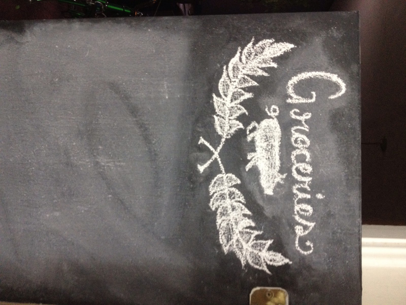 The Creaking Floorboard How to Clean Chalkboard Paint