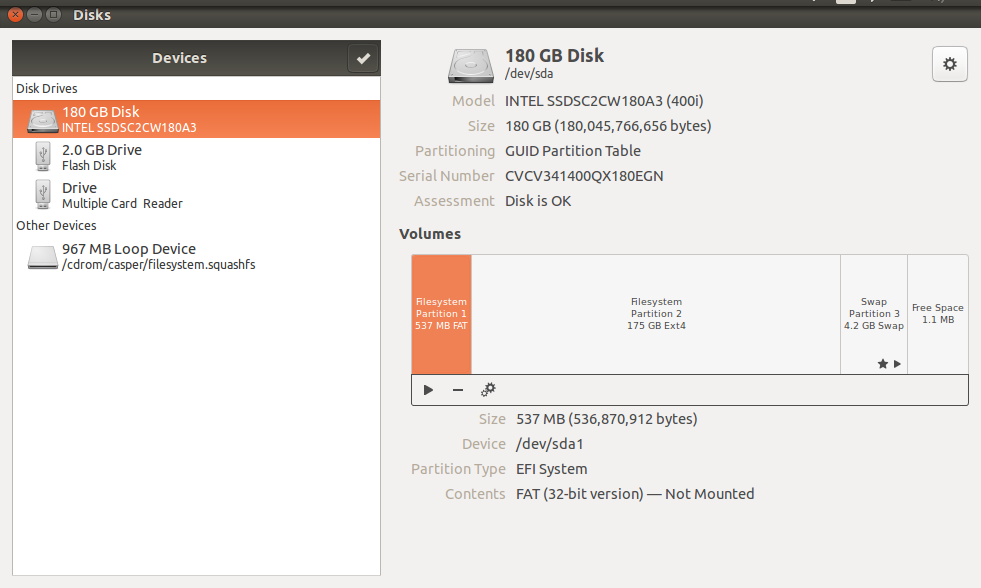 Bootrepair Can Not Mount /dev/loop0 (/cdrom/casper/filesystem.squashfs