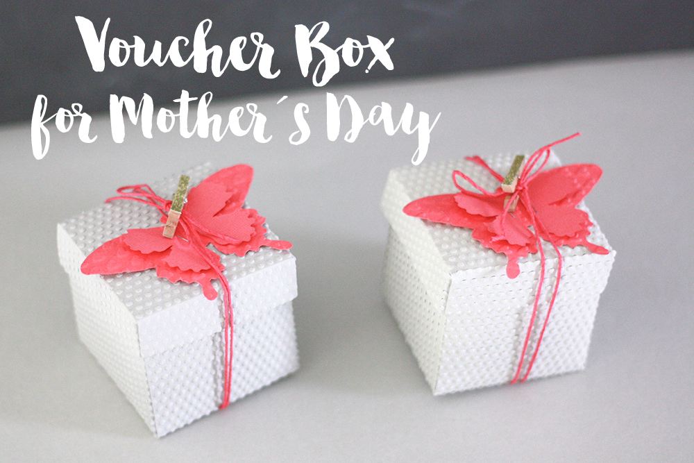 Crafting ideas from Sizzix UK Voucher Box for Mother´s Day spend