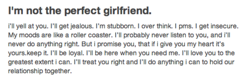 Perfect girlfriend tumblr How To