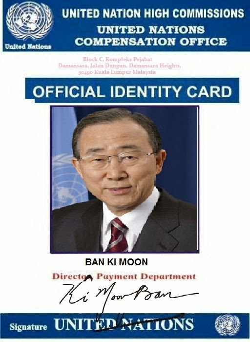 Real United Nation Id Card