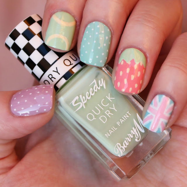 Dahlia Nails Wimbledon Nail Art With Beauty At Tesco
