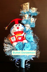 Buket Wisuda Doraemon