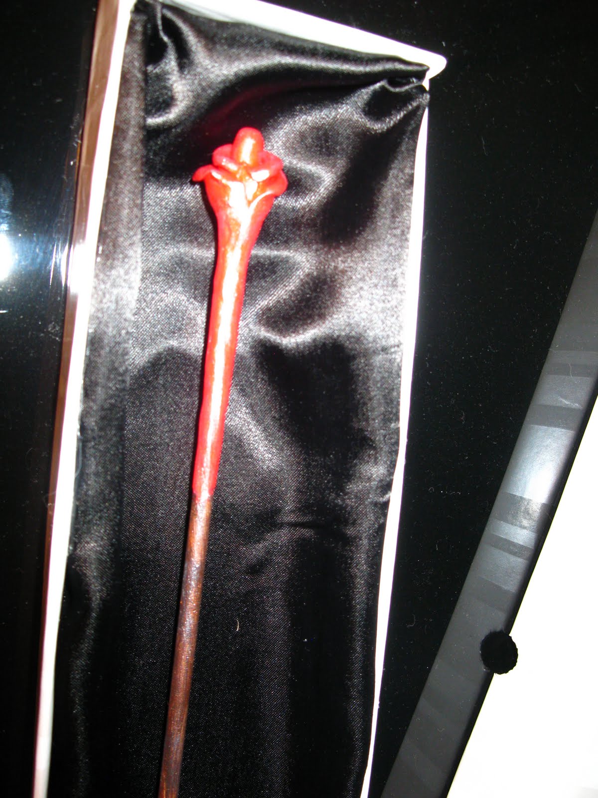 Swish and Flick Wands The Red Lily Wand