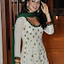 Kangana Ranauth in White Full Sleeves Kameez
