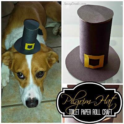 pilgrim hat toilet paper roll craft