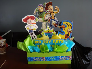Centros de Mesa Toy Story, parte 1