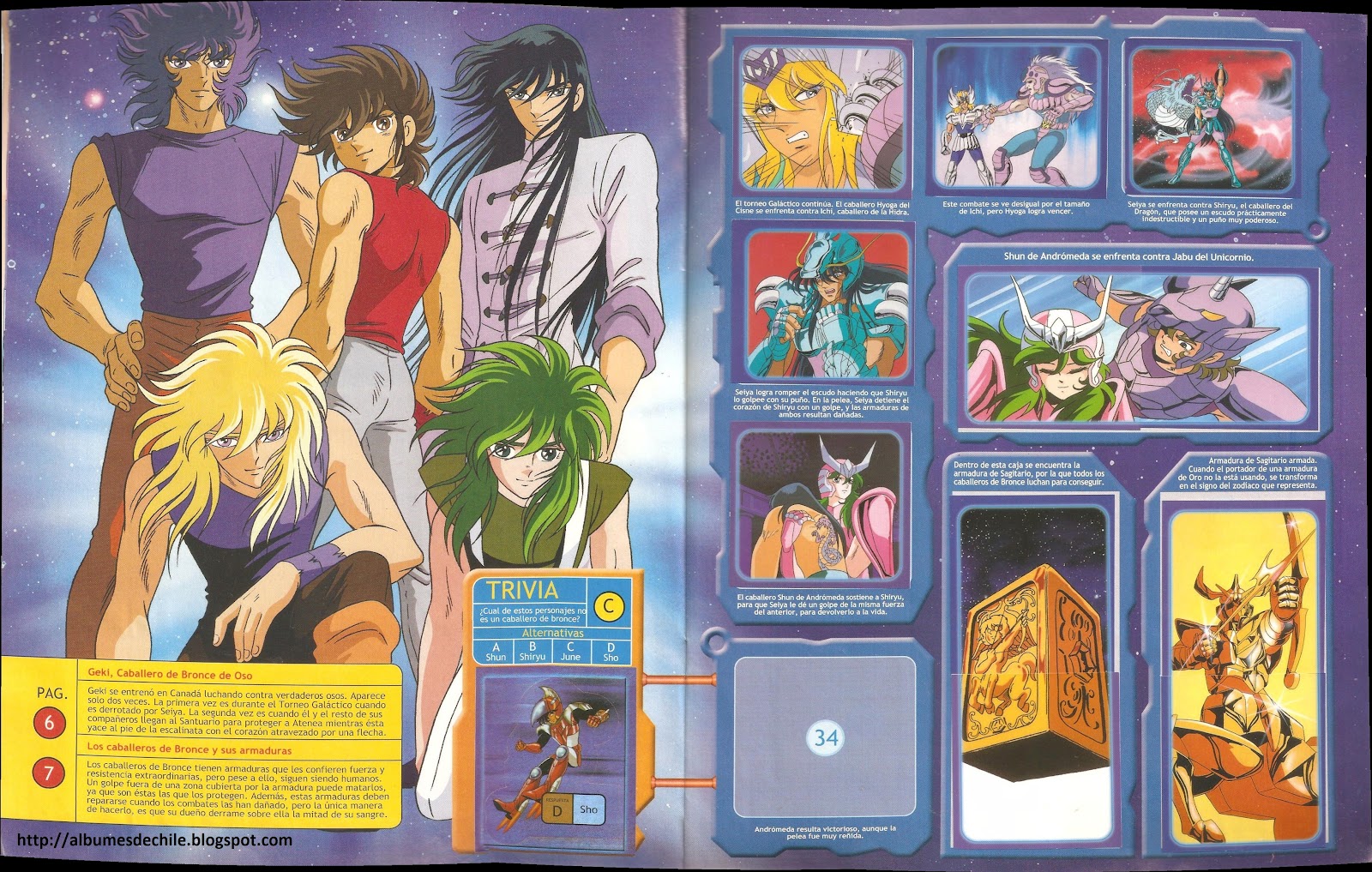 Albumes De Chile Los Caballeros Del Zodiaco Album El Torneo Salo 2004 El cual se centrará en otras de las series de anime amadas en todo el mundo, nos referimos a los caballeros del zodiaco. albumes de chile blogger