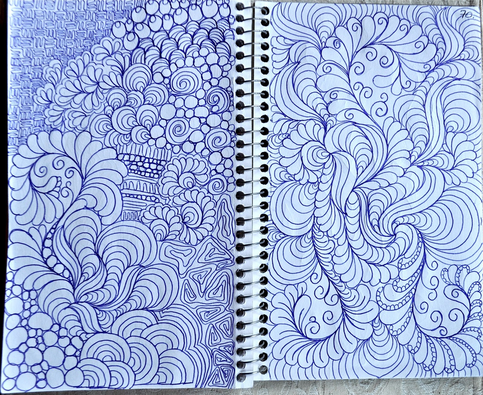 LuAnn Kessi Sketch Book.....Background Fillers