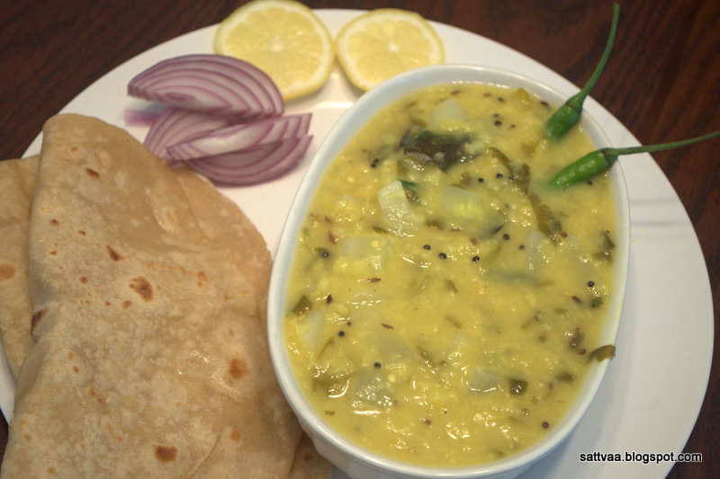 Sattvaa Moolangi(radish) tovve A dal recipe so comforting you will