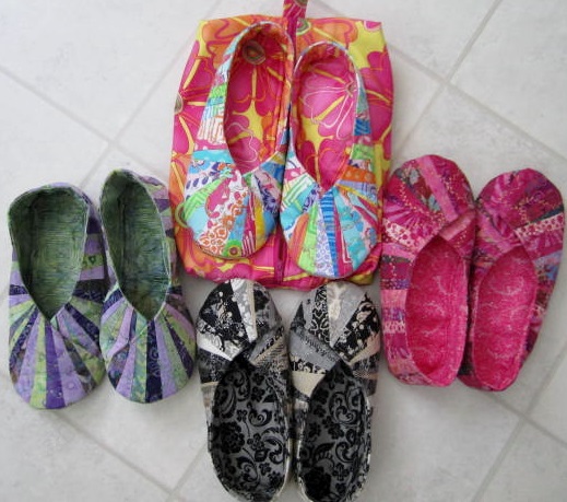 Snappy Slippers And Travel Bag Pattern