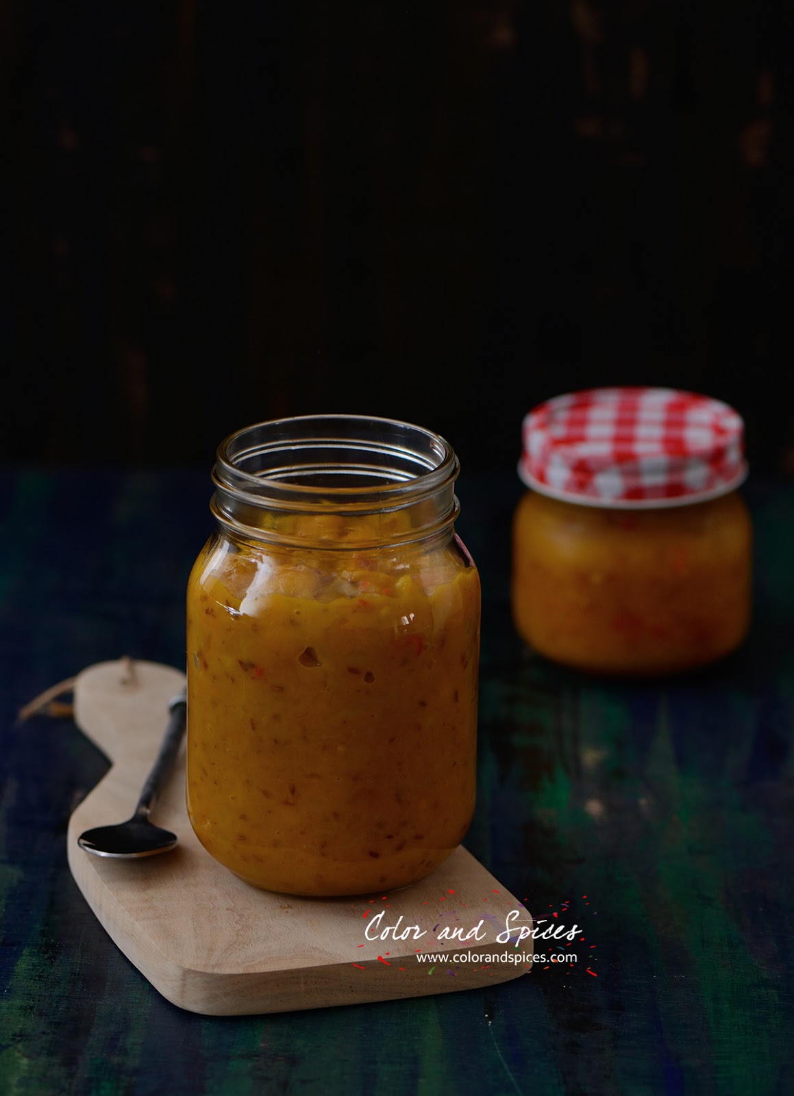 Color and Spices Mango Relish...